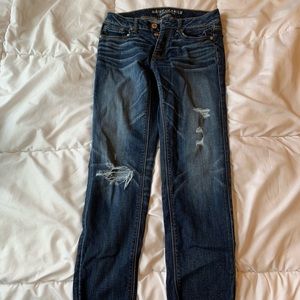 American Eagle boyfriend/mom jeans
